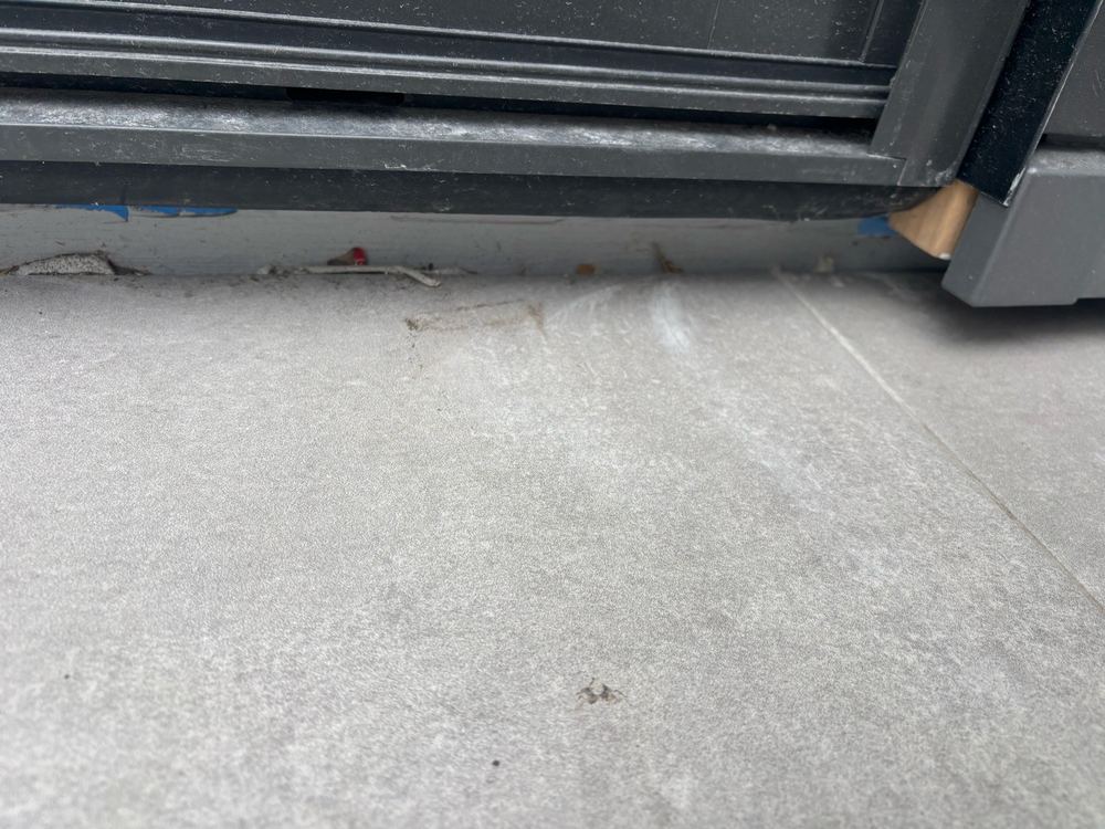 Infills missing to the sides and heads of windows and doors, found during a fixing inspection in Wollert