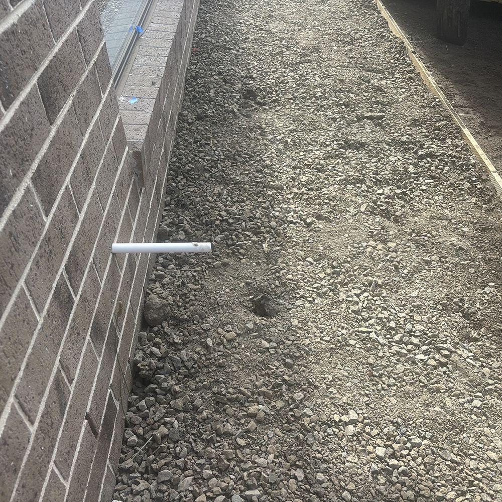 Air conditioner draining onto the ground instead of the stormwater system, which attracts termites, Wollert
