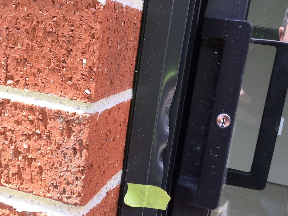 Window frames damaged, dented or scratched and needing repair, Wollert