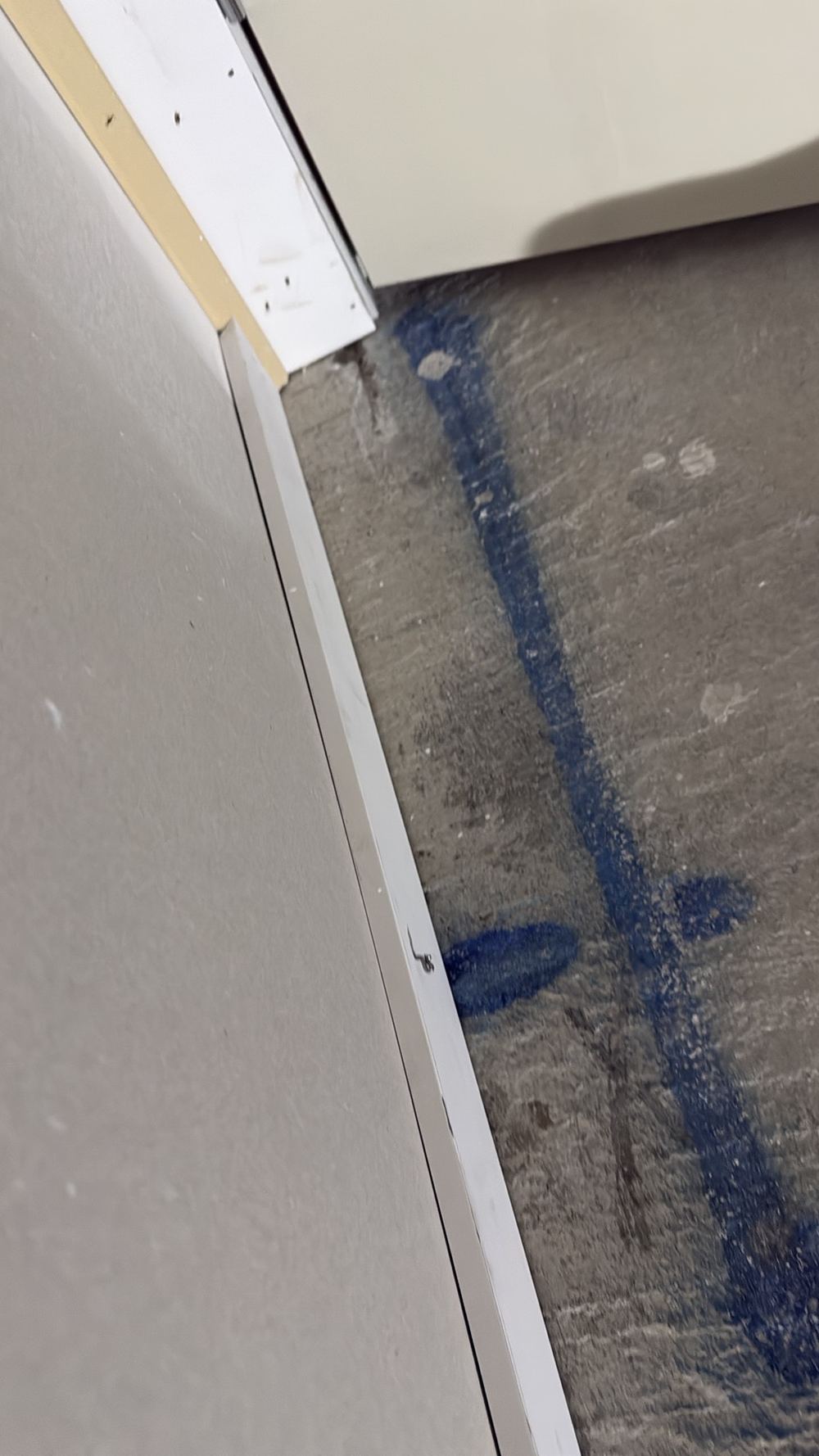 Nails popped out of the moulding surface, needing punching and filling, found during a construction stage inspection in Wollert