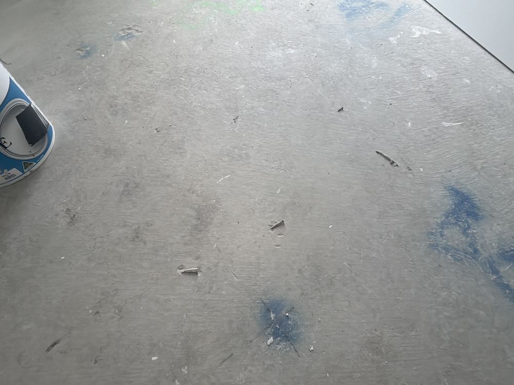 Slab needing patching before the flooring goes down, Wollert